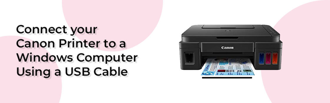 Connect canon printer with usb